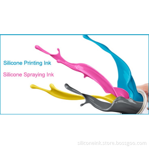 gorgeous color silicone printing ink silicone screen printing inks silkscreen inks